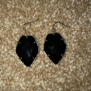 Black Kendra Scott Earrings